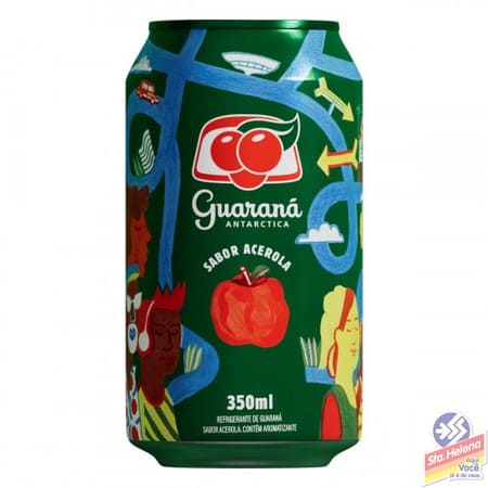 GUARANA ANTARCTICA ACEROLA LATA 350ML