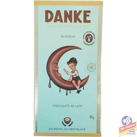 CHOC DANKE AO LEITE 90G