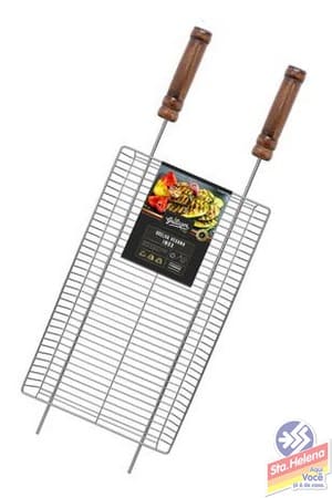 GRELHA GRILAZER P LEG VERT INOX 30X50CM