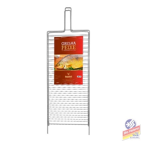 GRELHA GRILAZER P PEIXE 25X50CM