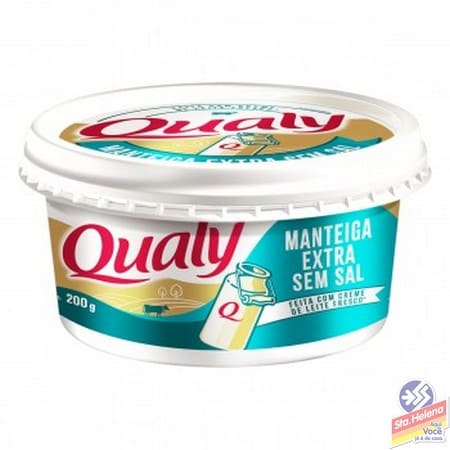 MANTEIGA QUALY EXTRA S SAL POTE 200G