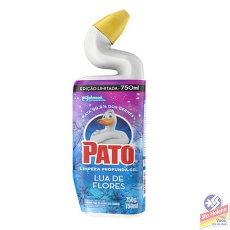 LIMP SANIT PATO CLORO GEL LUA FLOR 750ML