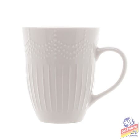 CANECA LYOR PORC NEW BONE CHANDELIE340ML