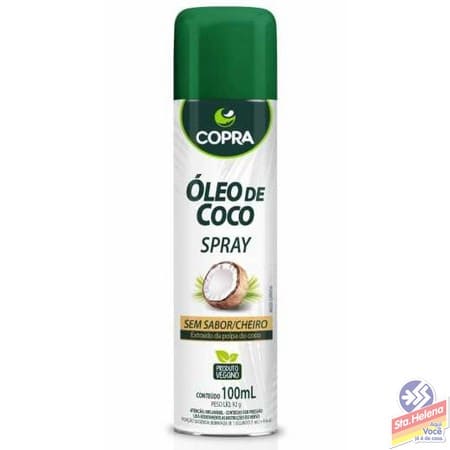 OLEO DE COCO COPRA SEM SABOR SPRAY 100ML