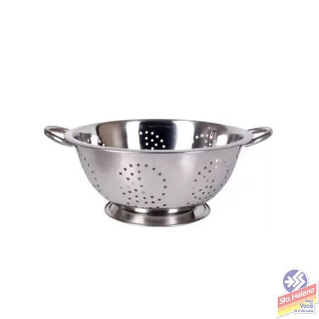 ESCORREDOR DE MASSAS BENE CASA INOX 24CM