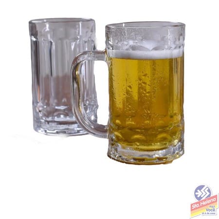 CANECA BENE CASA P CHOPP VIDRO 435ML