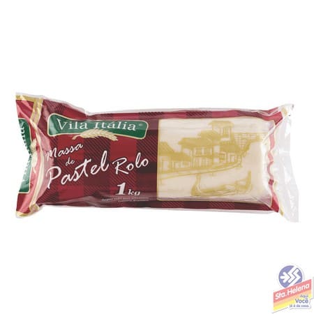 MASSA PASTEL VILA ITALIA ROLO 1KG