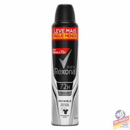 DESOD REXONA MEN INVISIBLE AEROSOL 250ML