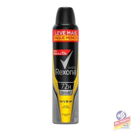 DESOD REXONA MEN V8 AEROSOL 250ML