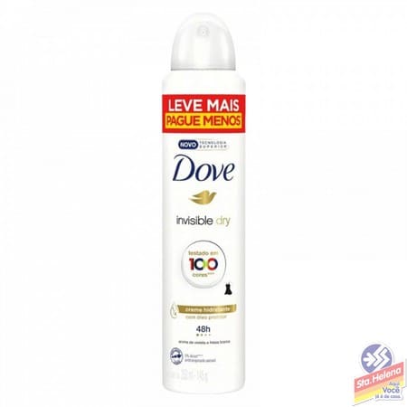 DESOD DOVE INVISIBLE DRY AEROSOL 250ML