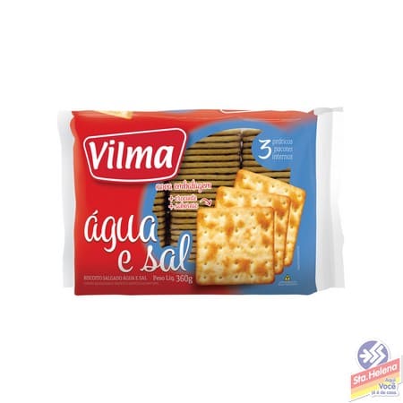 BISC VILMA AGUA E SAL 360G