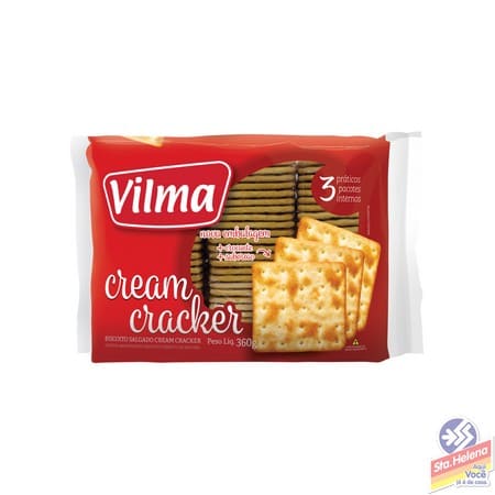 BISC VILMA CREAM CRACKER 360G