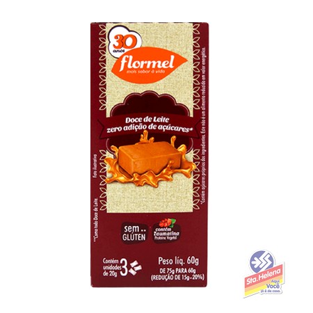DOCE LEITE FLORMEL ZERO 60G