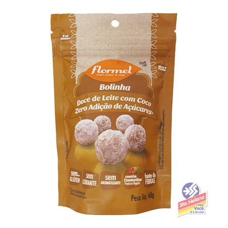 DOCE LEITE FLORMEL C COCO ZERO 60G