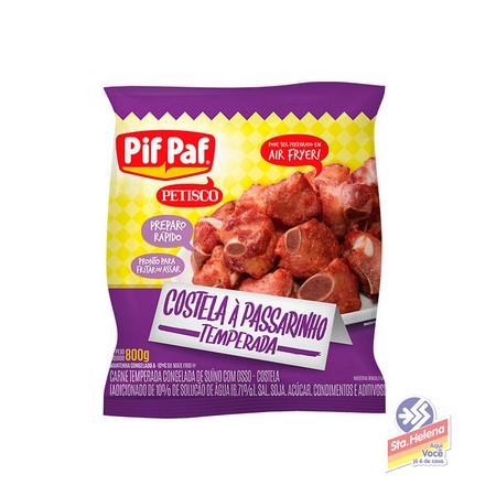 COSTELA SUINA PIF PAF A PASSARINHO 800G