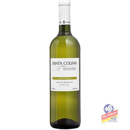 VINHO SANTA COLINA CHARD BCO SECO 750ML