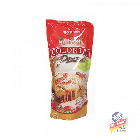 MOLHO TOMATE COLONIAL PIZZA SACHE 340G