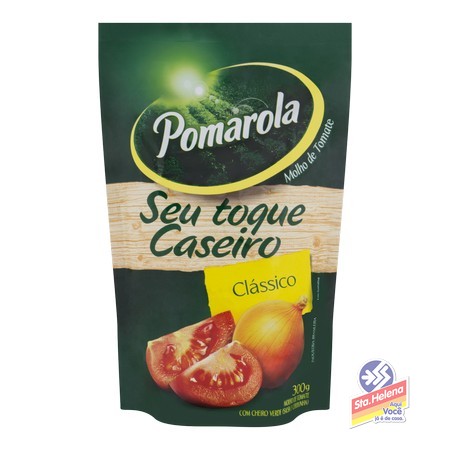 MOLHO POMAROLA TIPO CASEIRO SACHE 300G