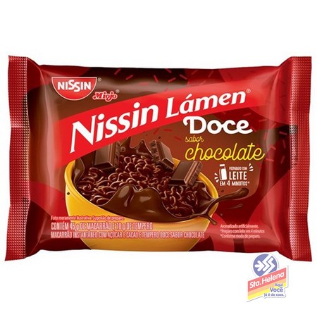 NISSIN LAMEN DOCE CHOCOLATE 55G