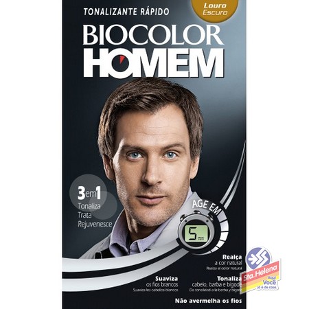 TINT BIOCOLOR HOMEM LOURO ESCURO