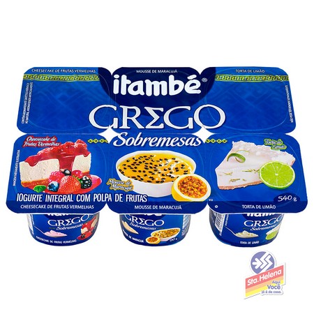 IOG SOBREMESA GREGO ITAMBE 540G