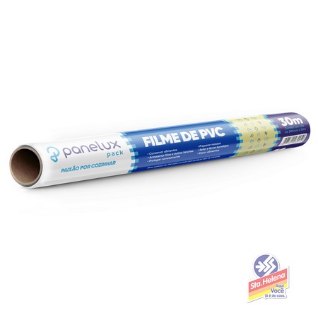 FILME PVC PANELUX 28CM C 30 METROS