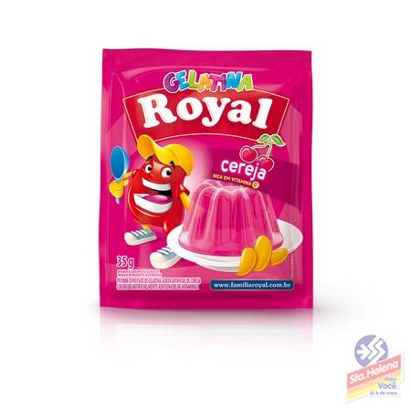 GELATINA ROYAL CEREJA ENV 25G
