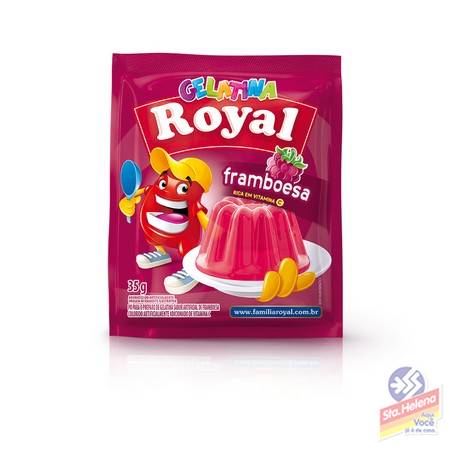 GELATINA ROYAL FRAMBOESA ENV 25G