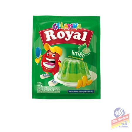 GELATINA ROYAL LIMAO ENV 25G