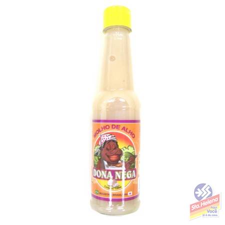 MOLHO DE ALHO DONA NEGA BRANCO FCO 150ML