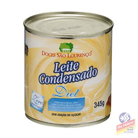 LEITE COND S LOURENCO DIET LATA 335GR