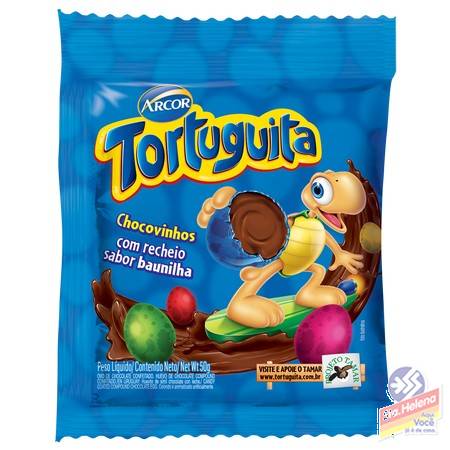 CHOC ARCOR TORTUGUITA CHOCOVINHO 50G