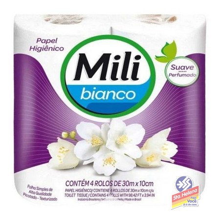 PAPEL HIG MILI BIANCO PERFUMADO 30M C4UN