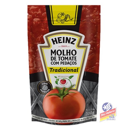 MOLHO TOMATE HEINZ TRADICIONAL 300G