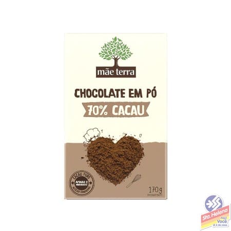 CHOC EM PO MAE TERRA 70  CACAU 170G